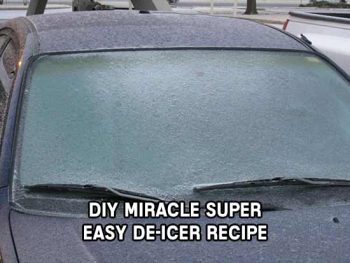 DIY Miracle Super Easy De Icer Mental Scoop