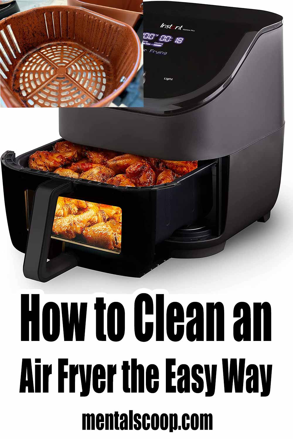 Are You Cleaning Your Air Fryer The Easy Way? Mental Scoop