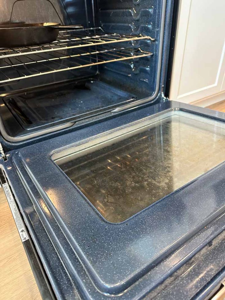 DIY Oven Glass Cleaner