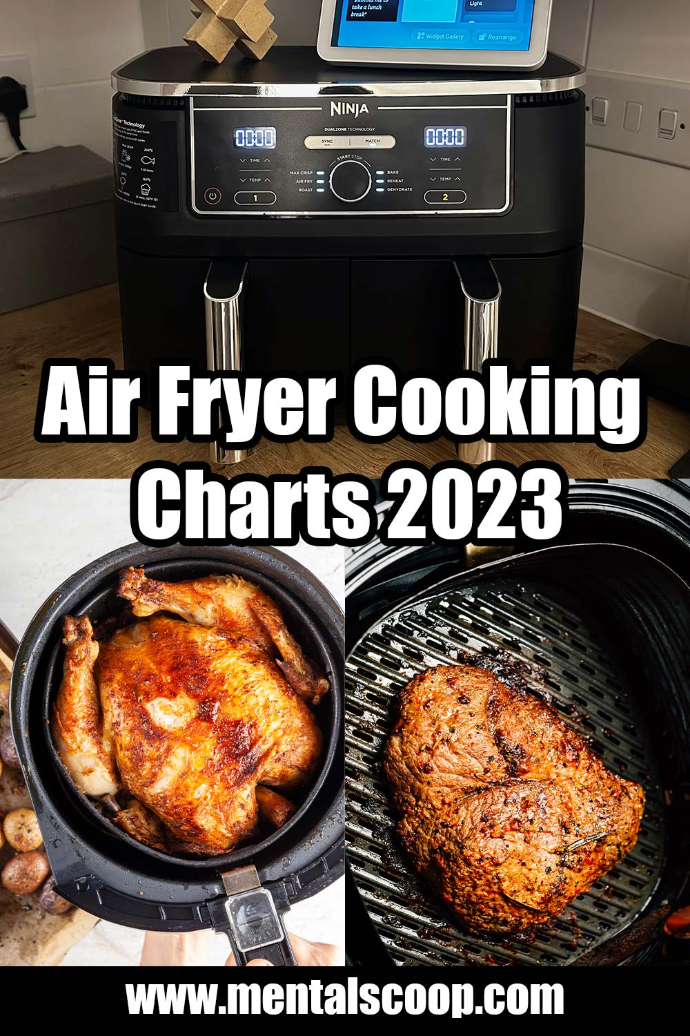 Air Fryer Cooking Charts 2023 Mental Scoop