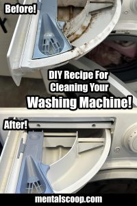 DIY Recipe For Cleaning Your Washing Machine! - Mental Scoop