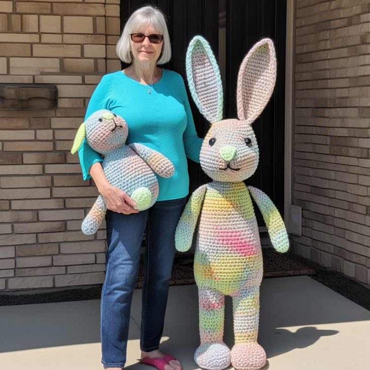 How To Crochet a 5ft Bunny