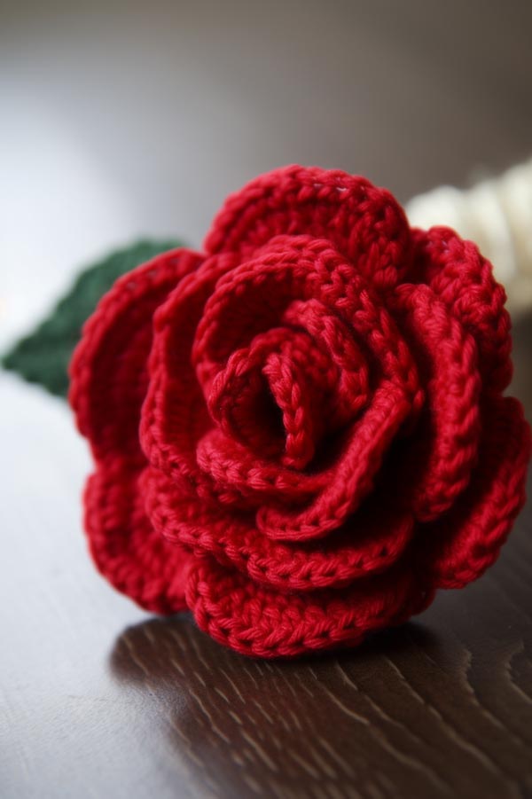How To Crochet A Beautiful Rose
