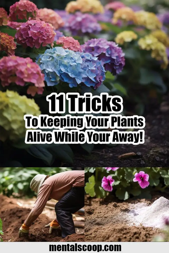 11 Tricks To Keeping Your Plants Alive While Your Away! Mental Scoop