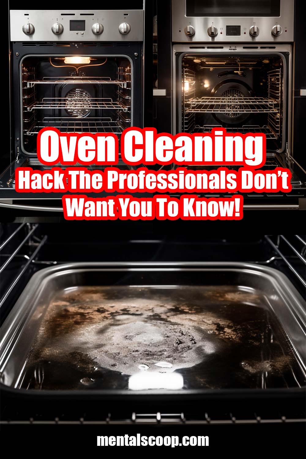 Oven Cleaning Hack The Professionals Don't Want You To Know! Mental Scoop