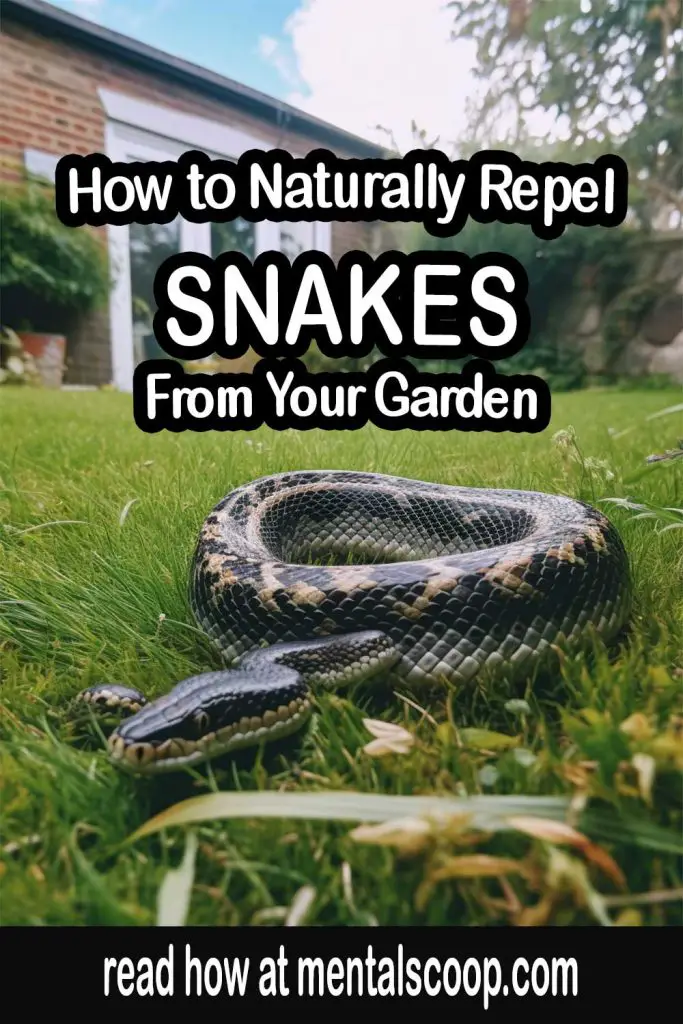 How to Naturally Repel Snakes From Your Garden Mental Scoop