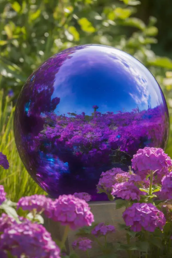 How to Make Gazing Balls For Your Garden Mental Scoop