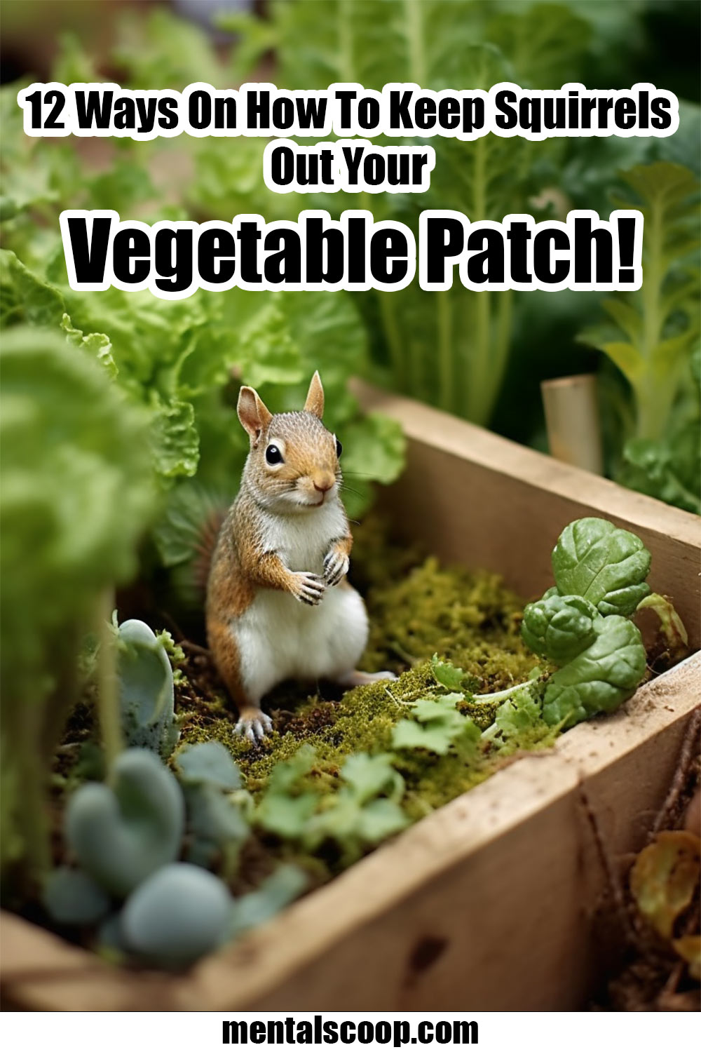 12 Ways On How To Keep Squirrels Out Your Vegetable Patch! Mental Scoop