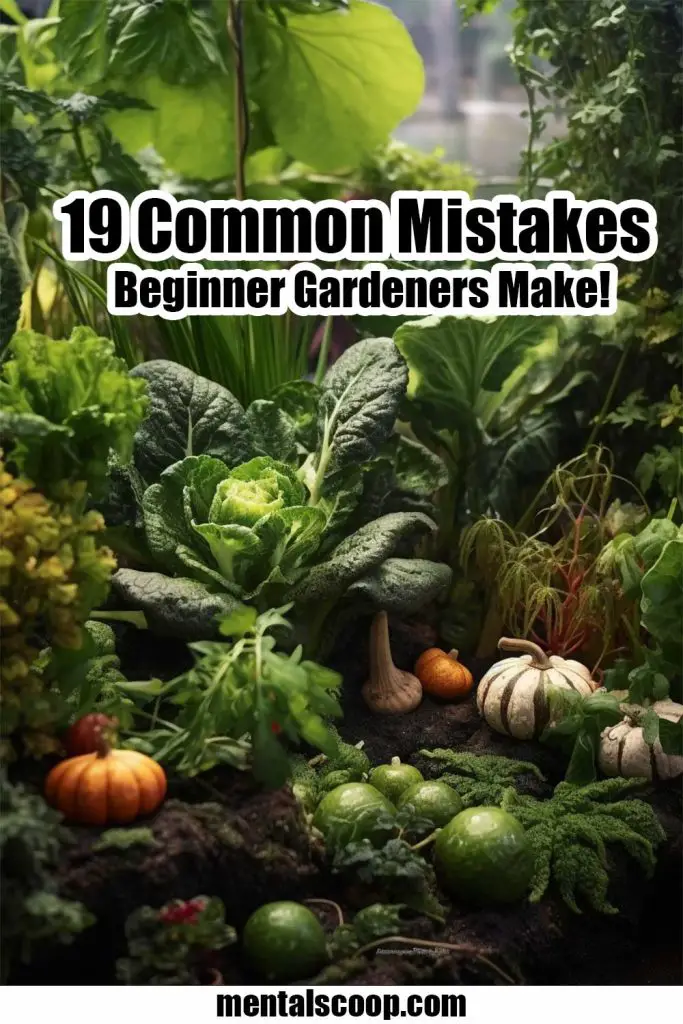 19 Common Mistakes Beginner Gardeners Make! Mental Scoop