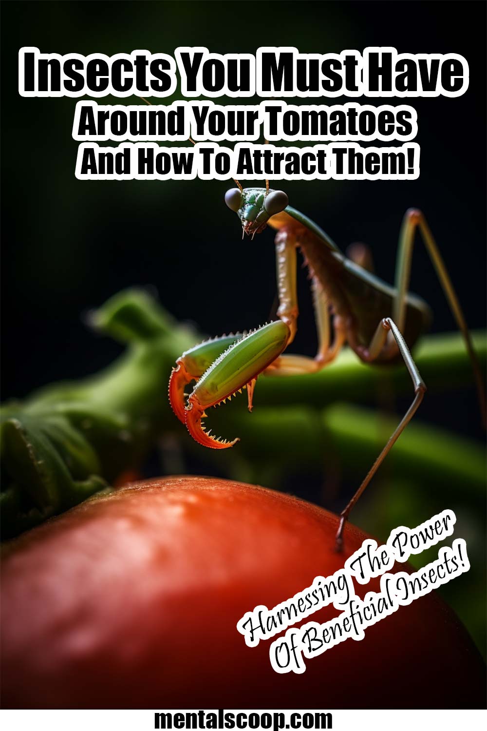 Insects You Must Have Around Your Tomatoes And How To Attract Them! Mental Scoop