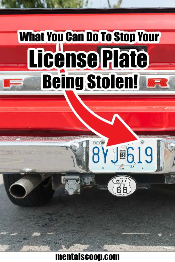 What You Can Do To Stop Your License Plate Being Stolen! Mental Scoop