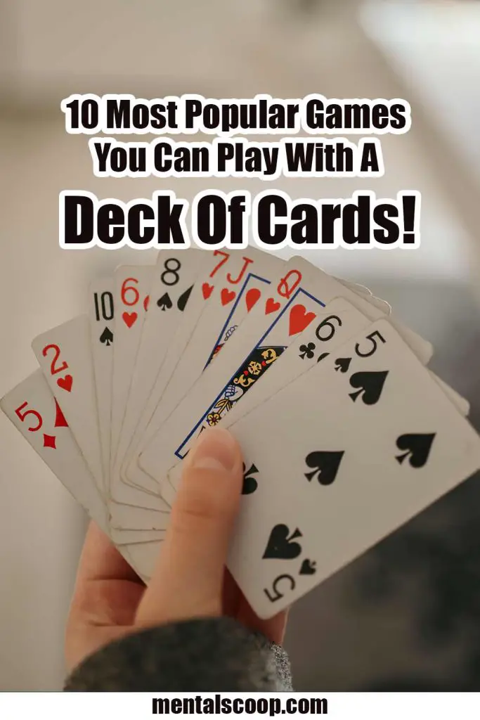 card games you can play with a normal deck of cards
