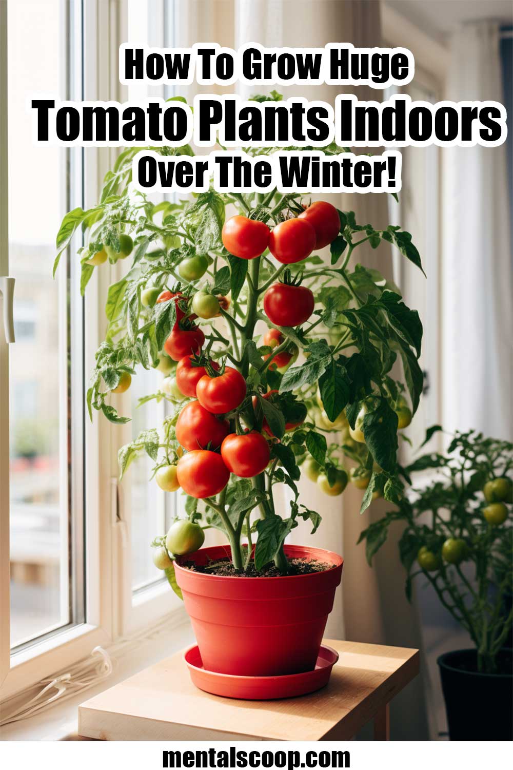 How To Grow Huge Tomato Plants Indoors Over The Winter! Mental Scoop
