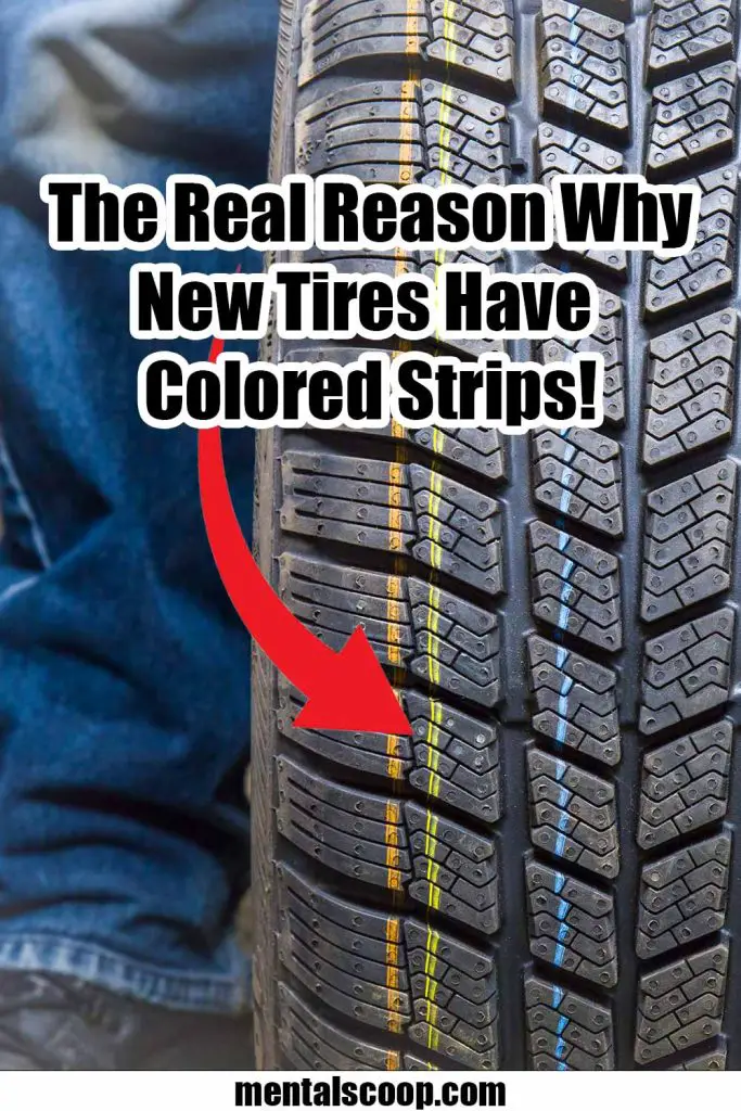 The real reason why new tires have colored strips funcraftykitchen