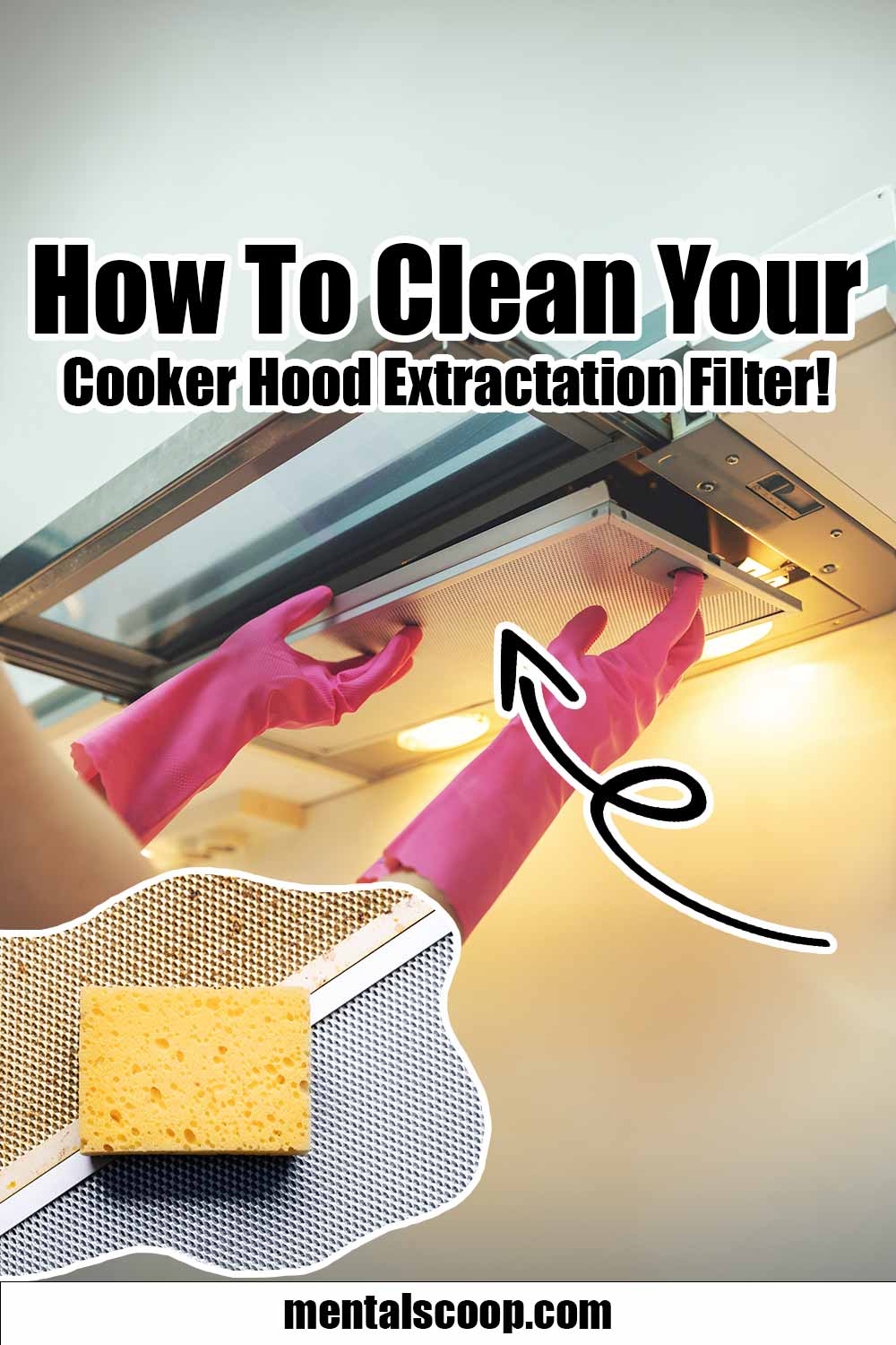 How To Clean Your Cooker Hood Extraction Filter! Mental Scoop