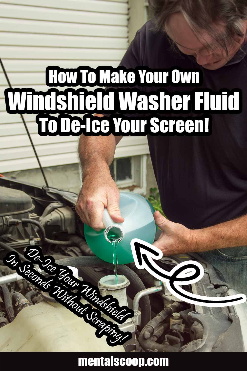 How To Make Your Own Windshield Washer Fluid To DeIce Your Screen! Mental Scoop