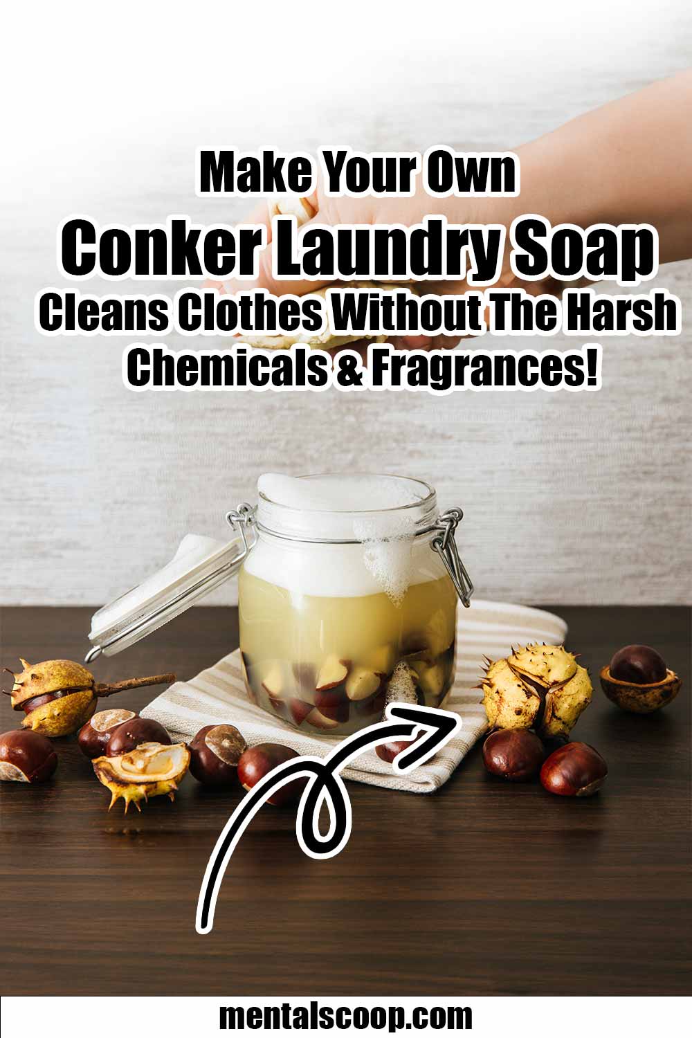 Make Your Own Conker Laundry Soap Cleans Clothes Without The Harsh