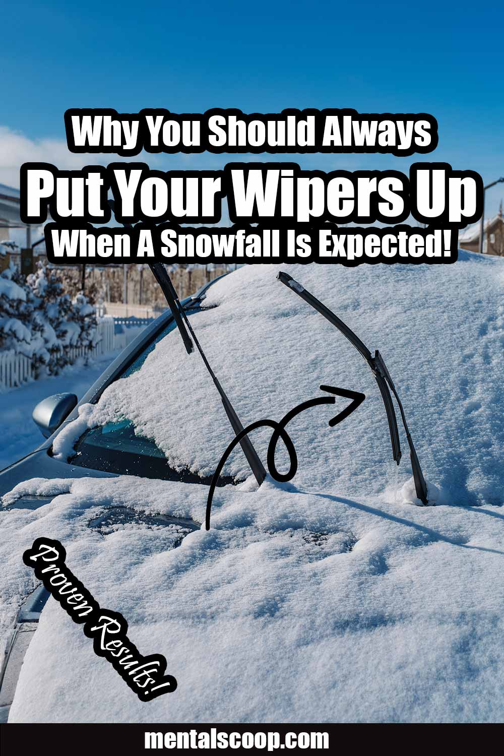 Why You Should Always Put Your Wipers Up When A Snowfall Is Expected