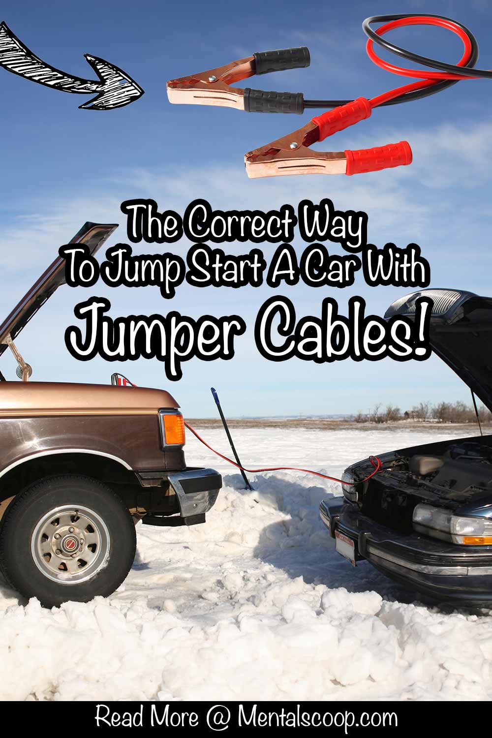 The Correct Way To Jump Start A Car With Jumper Cables! Mental Scoop