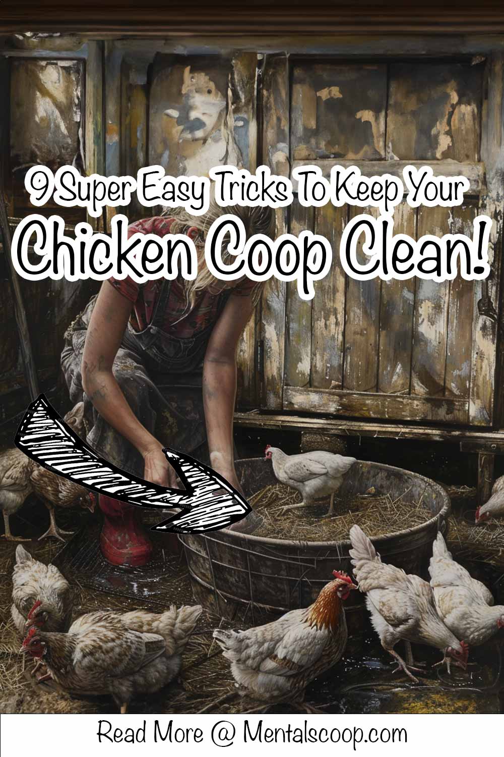 9SuperEasyTricksToKeepYourChickenCoopClean Mental Scoop