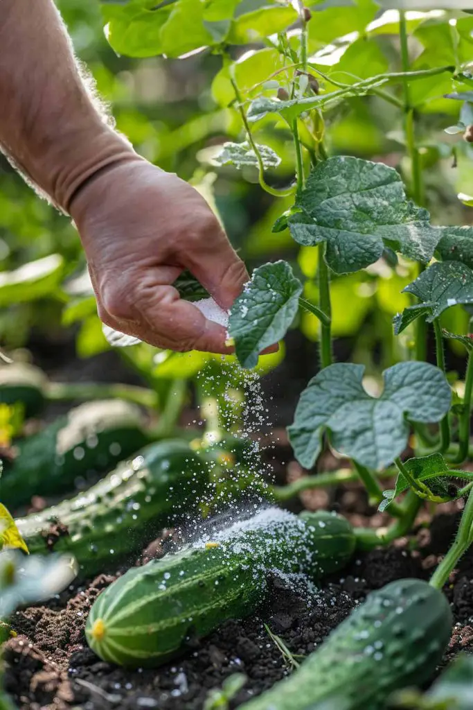 The Real Reason Why Everyone Should Be Using Epsom Salt On Their Cucumber Plants! Mental Scoop