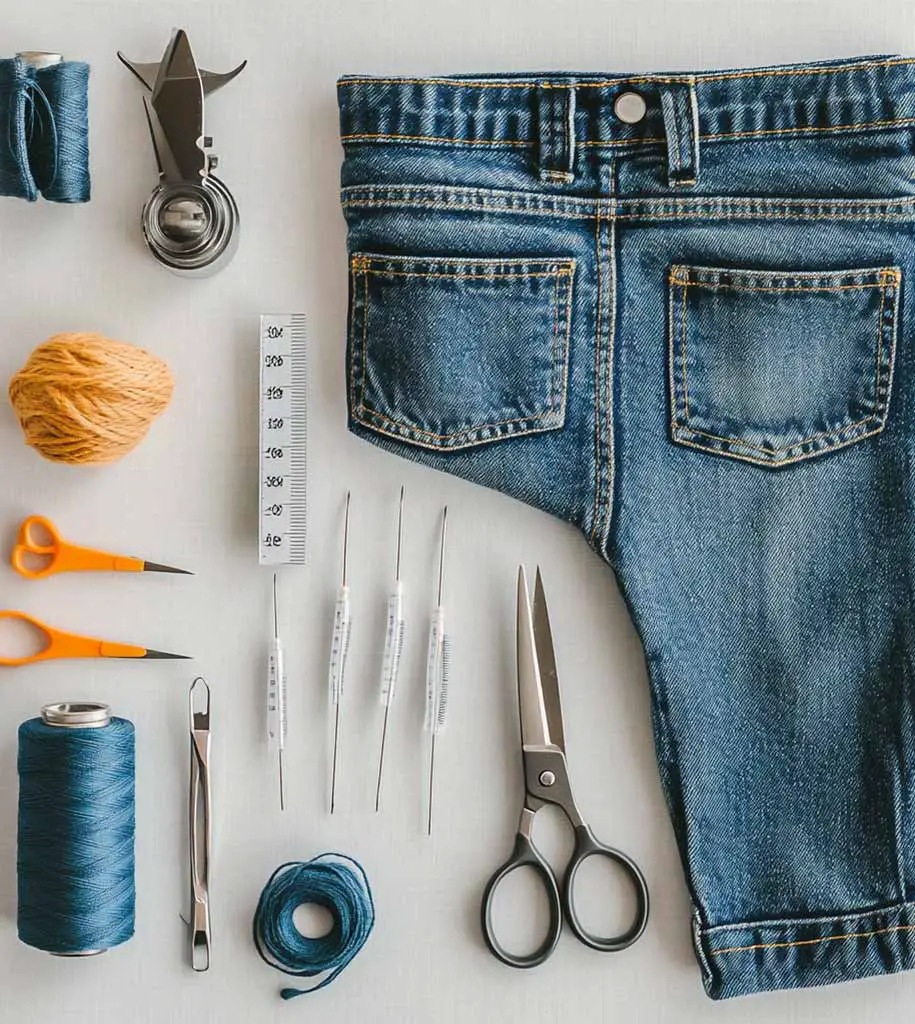 DIY Guide: How to Perfectly Shorten Your Jeans at Home - Mental Scoop