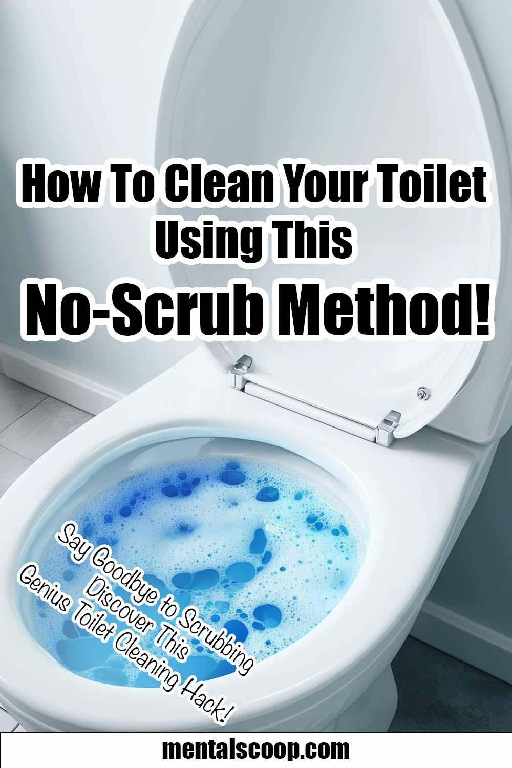 How To Clean Your Toilet Using This No-Scrub Method! - Mental Scoop